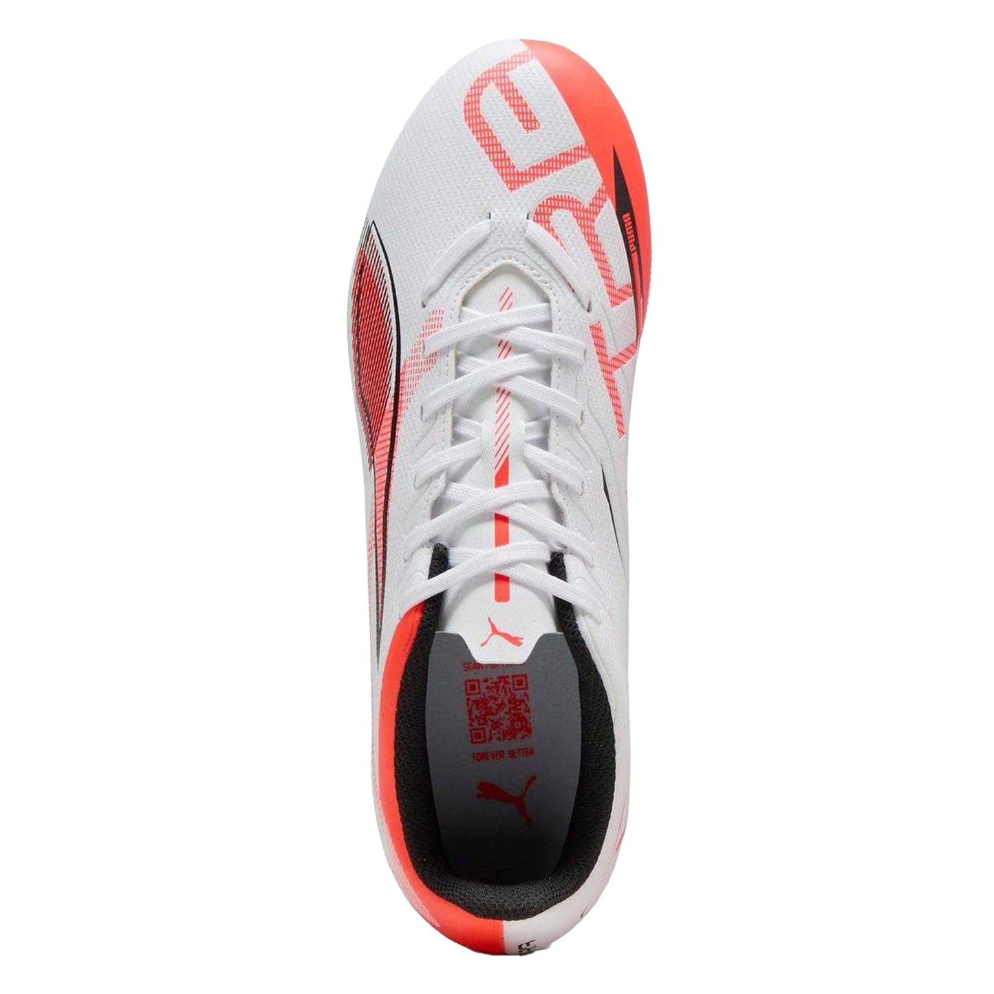 White - Pack Shot - Puma Womens-Ladies Ultra 5 Play Artificial Ground Football Boots