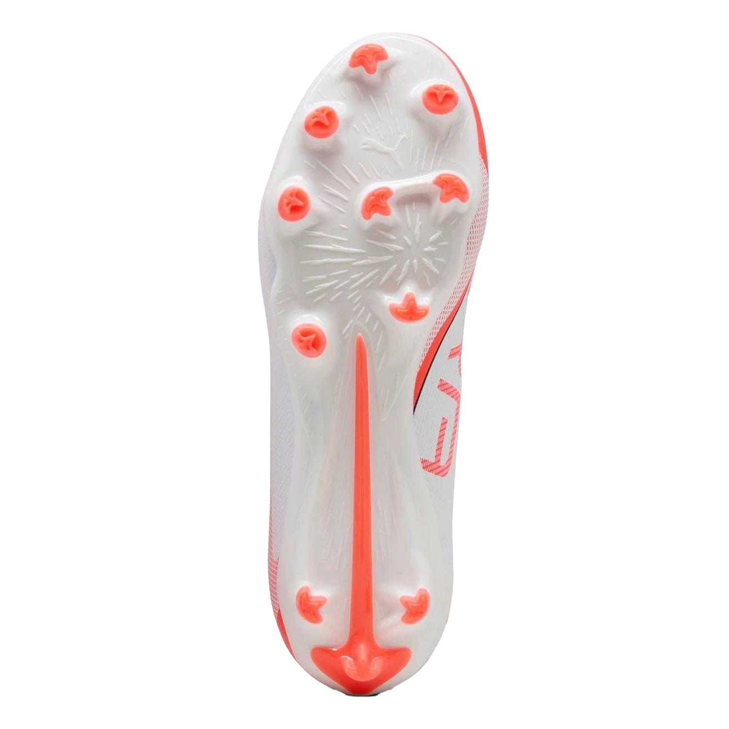 White - Close up - Puma Womens-Ladies Ultra 5 Play Artificial Ground Football Boots