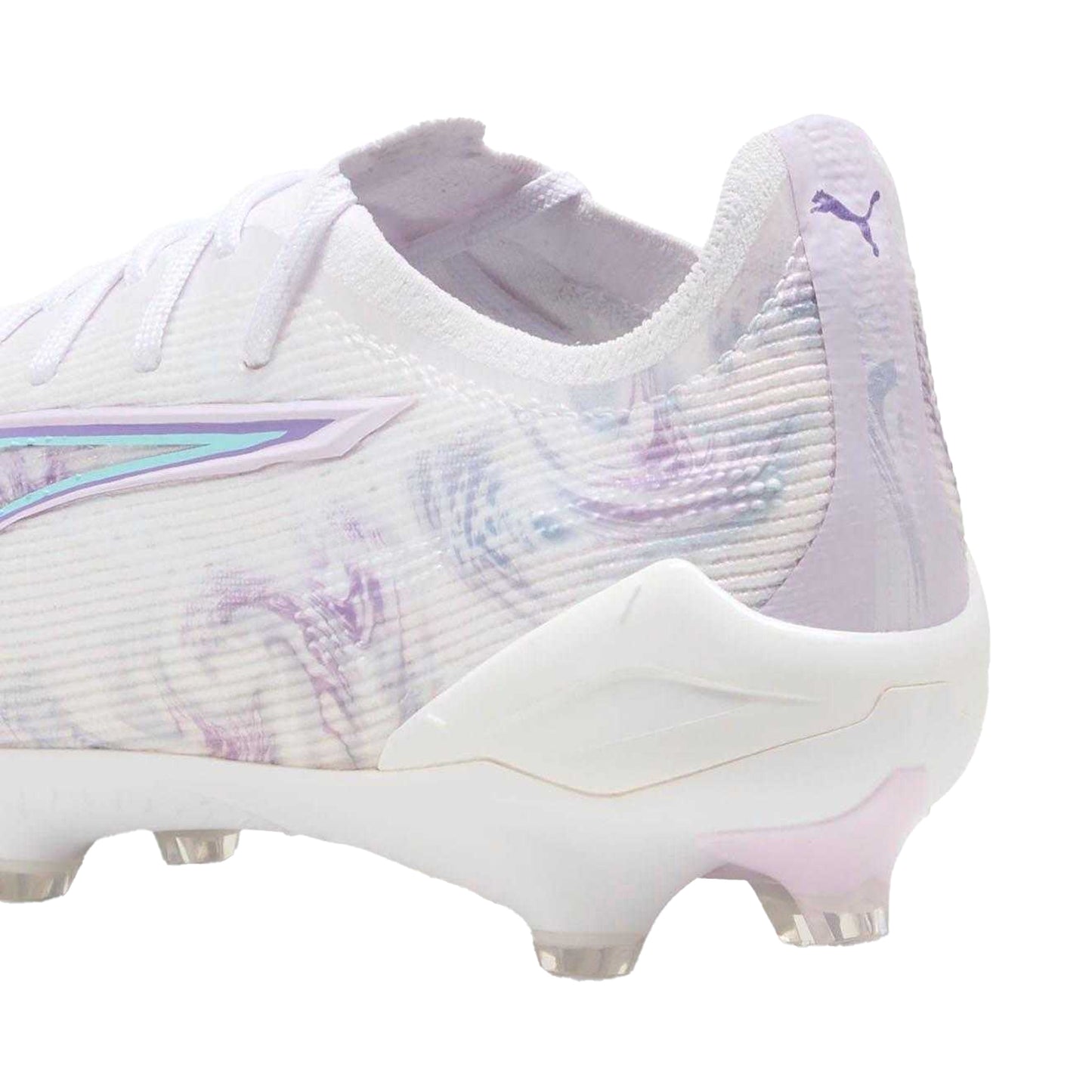 White - Back - Puma Womens-Ladies Ultra 5 Ultimate Brilliance Firm Ground Football Boots
