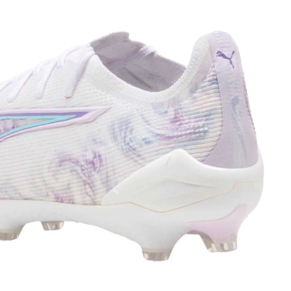 White - Back - Puma Womens-Ladies Ultra 5 Ultimate Brilliance Firm Ground Football Boots