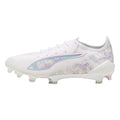 White - Side - Puma Womens-Ladies Ultra 5 Ultimate Brilliance Firm Ground Football Boots