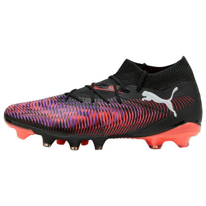 Black - Side - Puma Womens-Ladies Future 8 Match Artificial Ground Football Boots