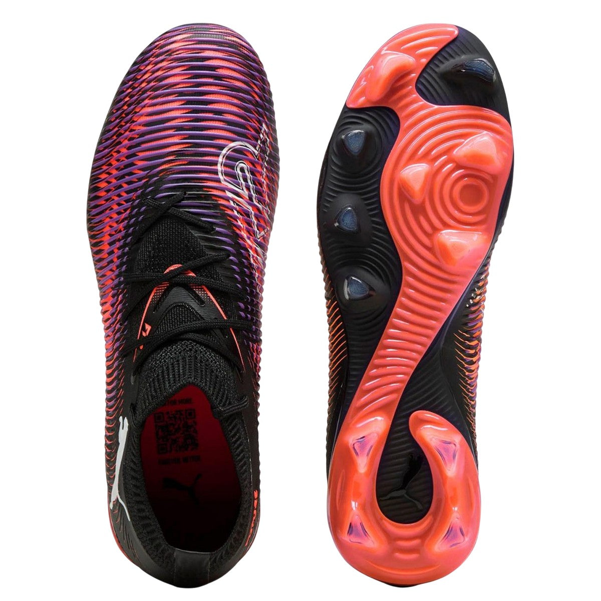 Black - Lifestyle - Puma Womens-Ladies Future 8 Match Artificial Ground Football Boots