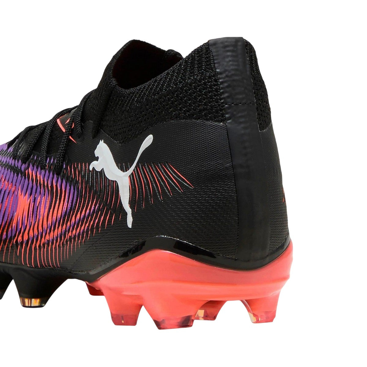 Black - Pack Shot - Puma Womens-Ladies Future 8 Match Artificial Ground Football Boots