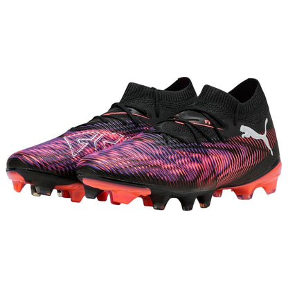 Black - Front - Puma Womens-Ladies Future 8 Match Artificial Ground Football Boots