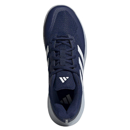 Blue - Pack Shot - Adidas Mens Court 2.0 Tennis Shoes