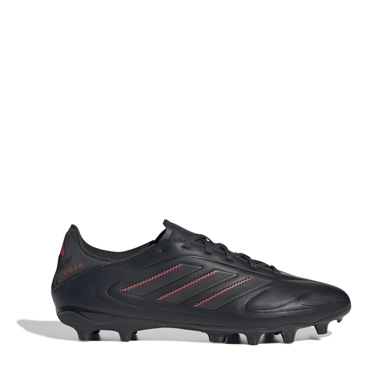 Black-Grey - Front - Adidas Mens Copa Pure 3 League Firm Ground Football Boots
