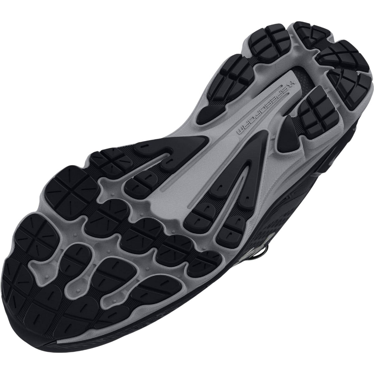 Black - Back - Under Armour Womens-Ladies Gemini Running Shoes