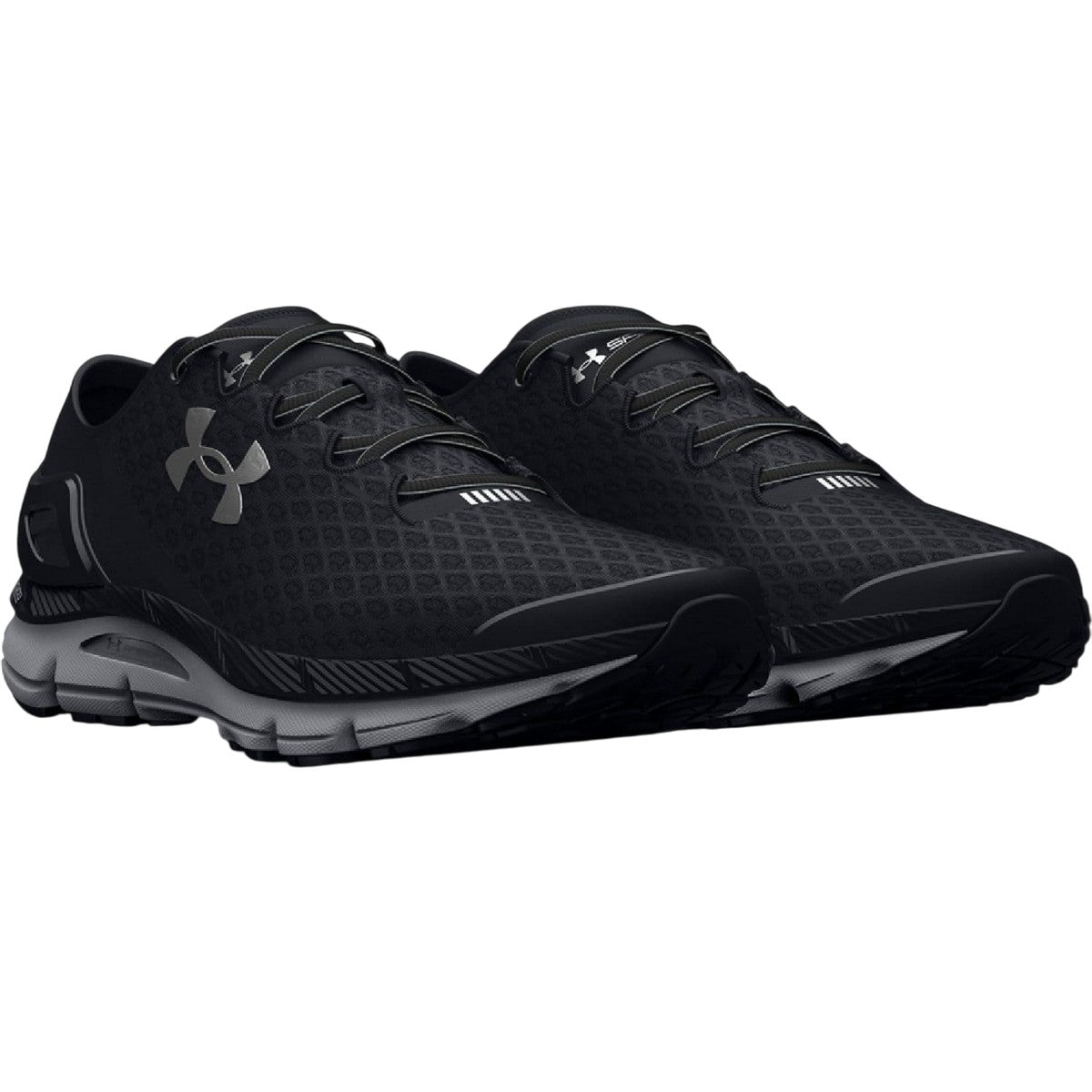 Black - Front - Under Armour Womens-Ladies Gemini Running Shoes