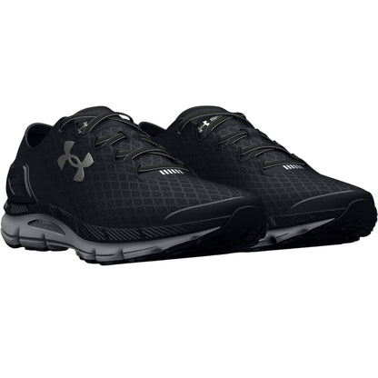 Black - Front - Under Armour Womens-Ladies Gemini Running Shoes