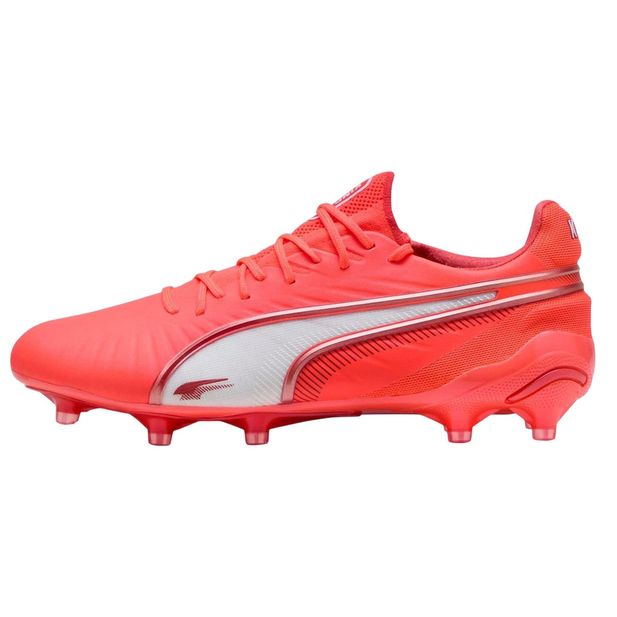 Red - Side - Puma Womens-Ladies King Ultimate Artificial Ground Football Boots