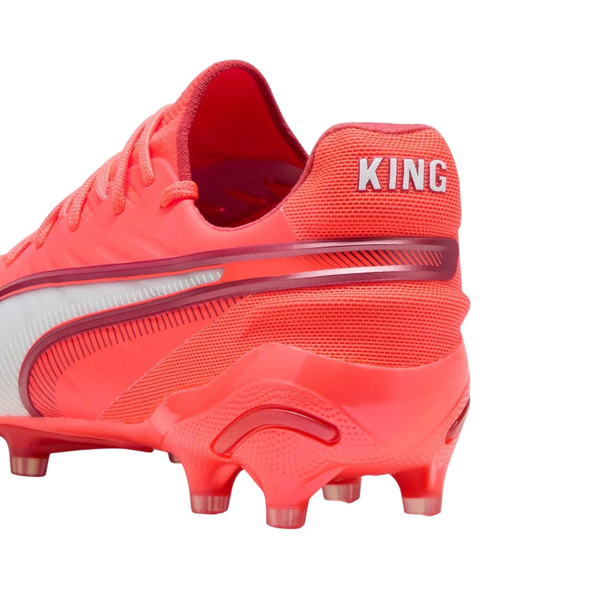 Red - Pack Shot - Puma Womens-Ladies King Ultimate Artificial Ground Football Boots