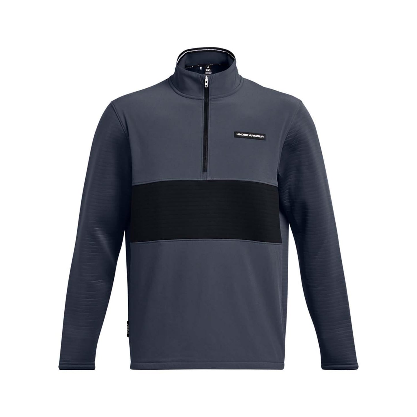 Grey - Front - Under Armour Mens Storm Daytona Half Zip Sweatshirt