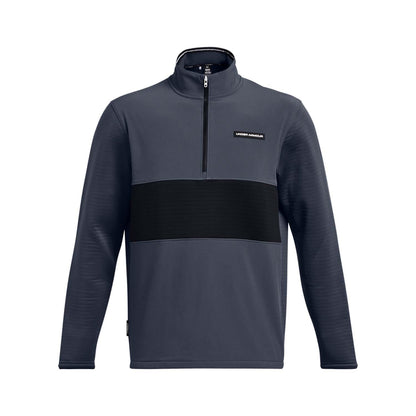 Grey - Front - Under Armour Mens Storm Daytona Half Zip Sweatshirt