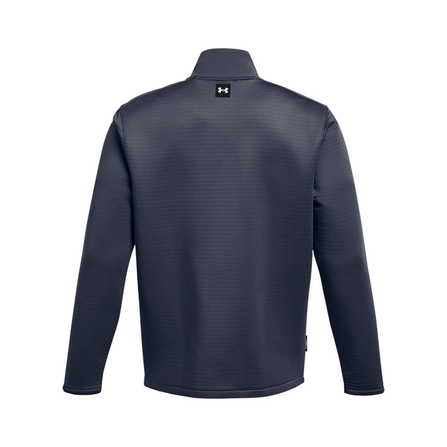 Grey - Back - Under Armour Mens Storm Daytona Half Zip Sweatshirt