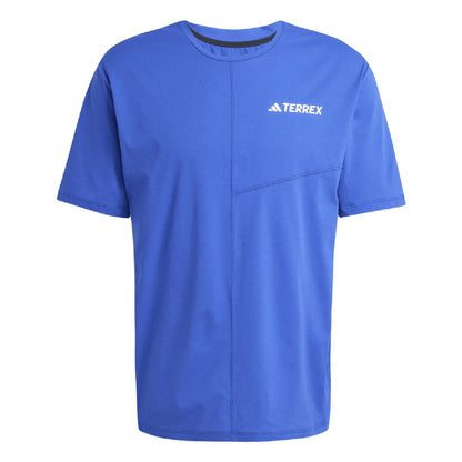 Blue - Front - Adidas Mens Terrex T-Shirt