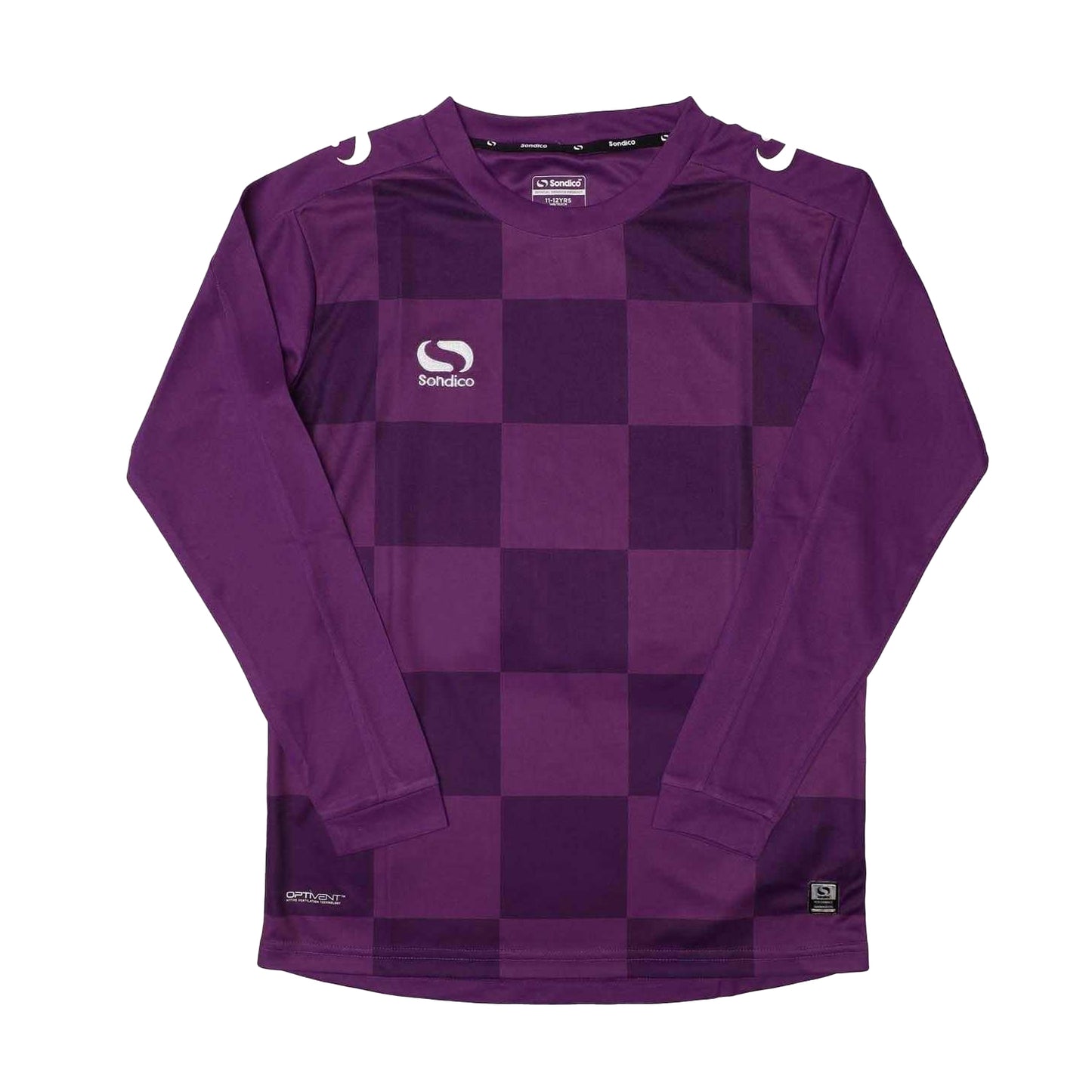 Purple - Front - Sondico Boys Long-Sleeved Goalkeeper Jersey