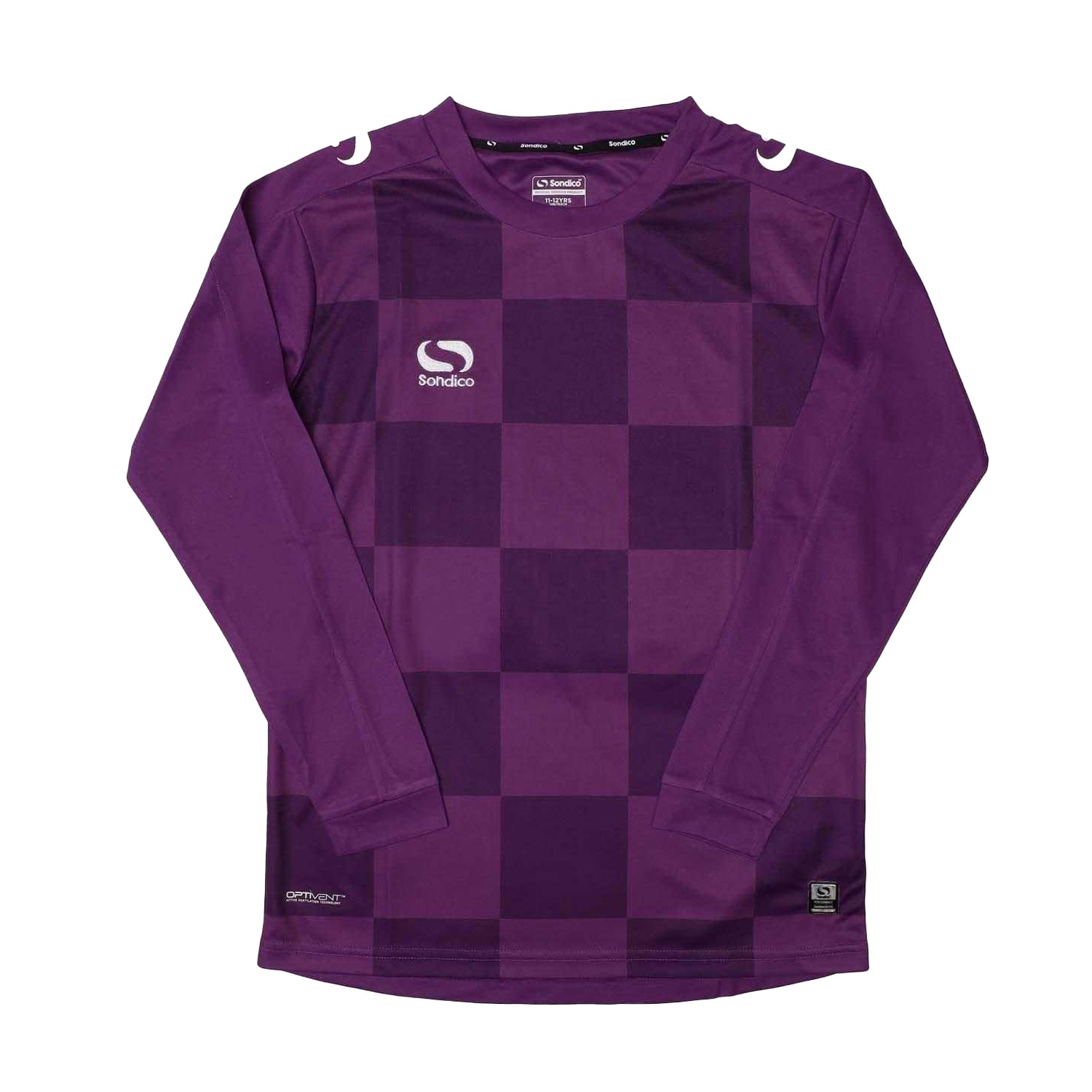 Purple - Front - Sondico Boys Long-Sleeved Goalkeeper Jersey