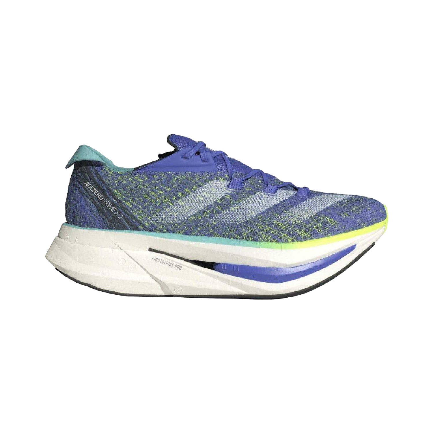 Blue - Back - Adidas Mens Adizero Prime X 2.0 Strung Trainers
