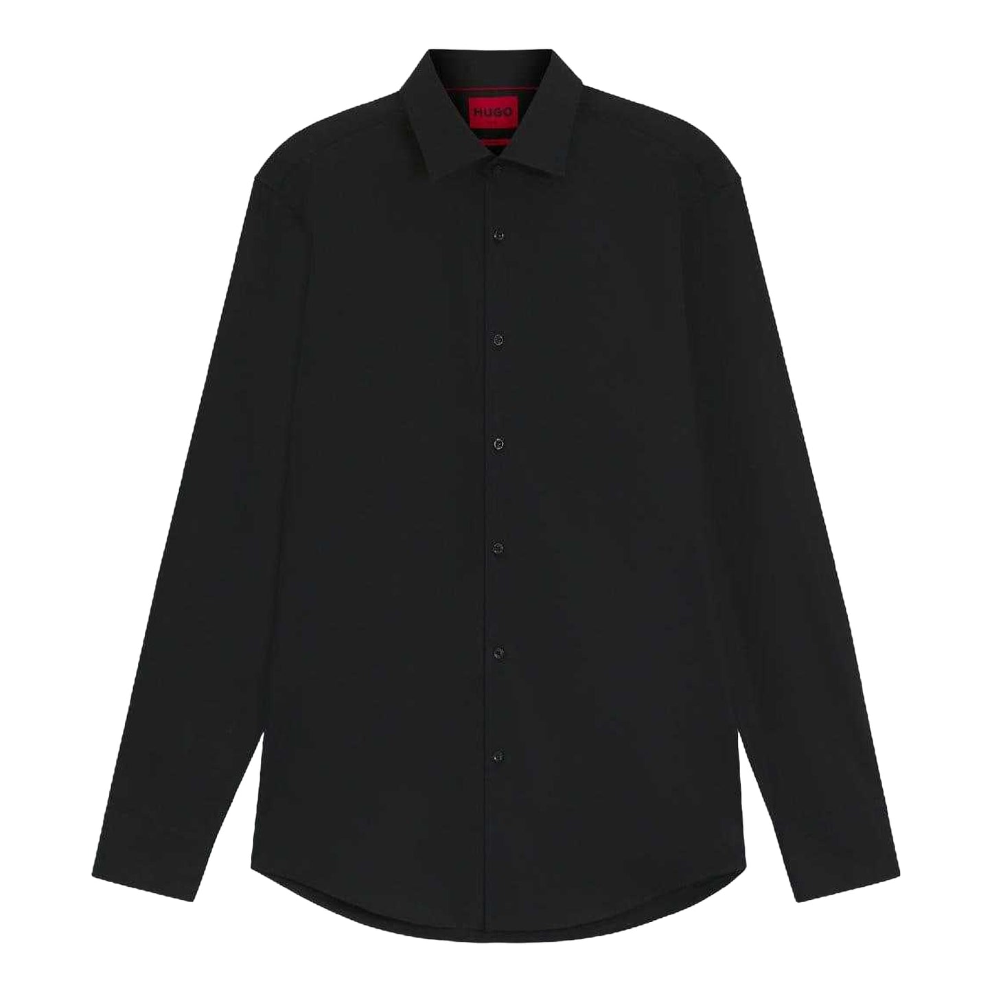 Black - Front - Hugo Mens Kenno Slim Shirt