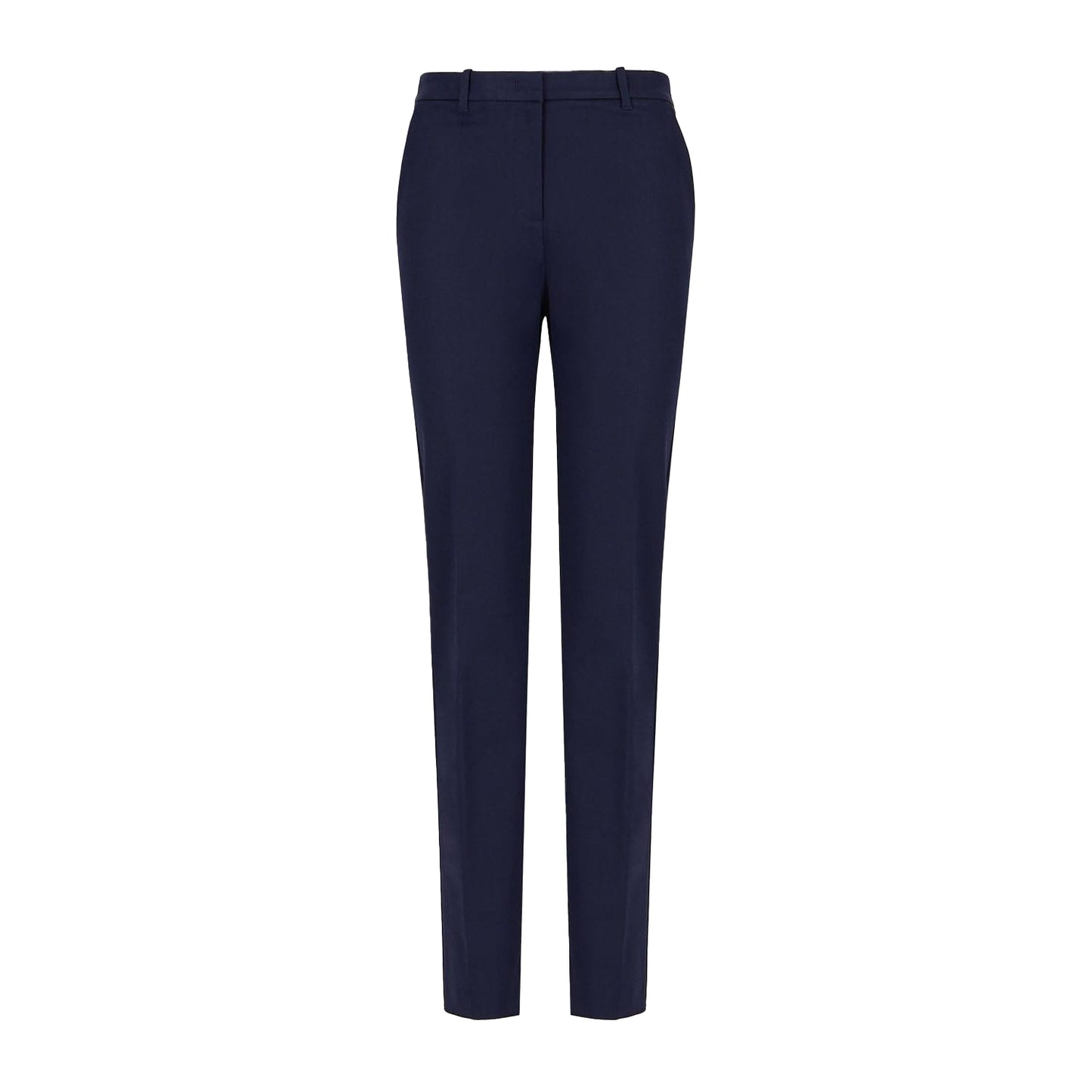 Navy - Front - Emporio Armani Womens-Ladies Trousers