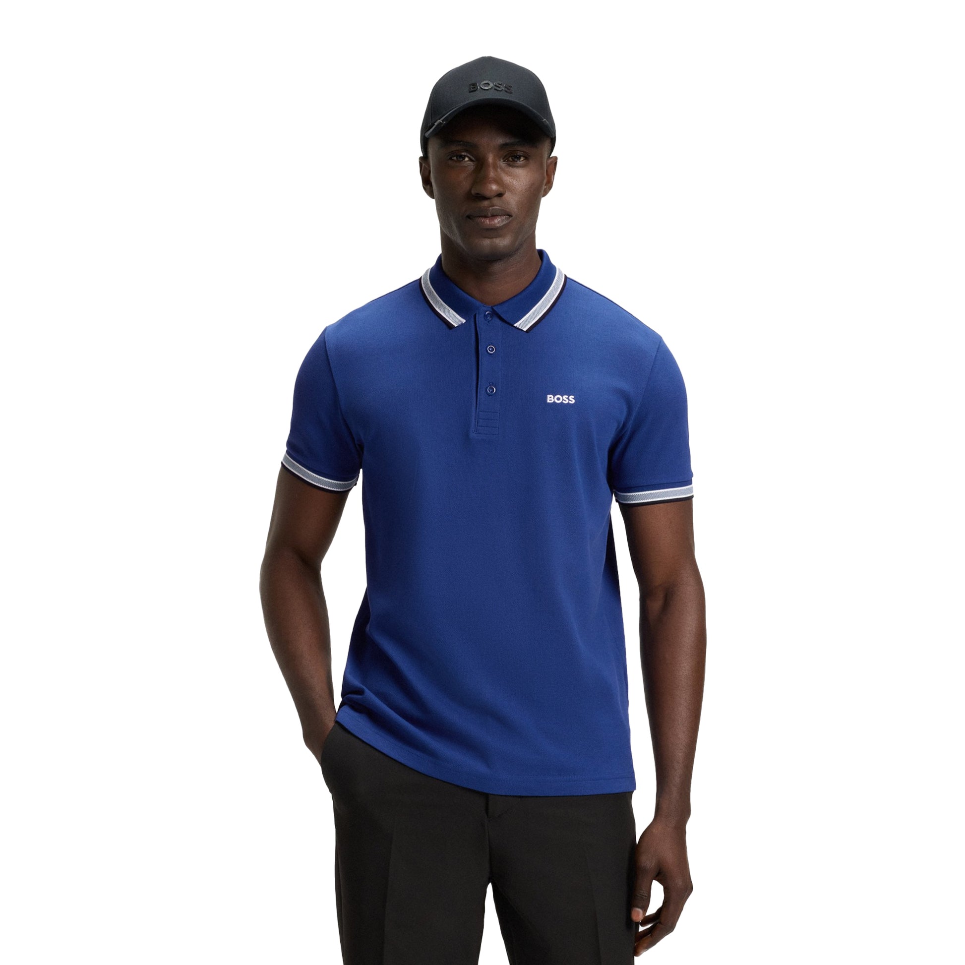 Blue - Lifestyle - Boss Mens Paddy Slim Polo Shirt