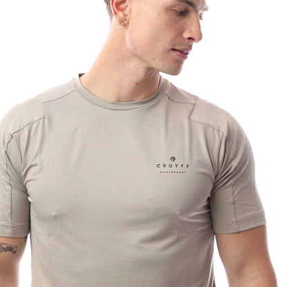 Grey - Side - Cruyff Mens T-Shirt