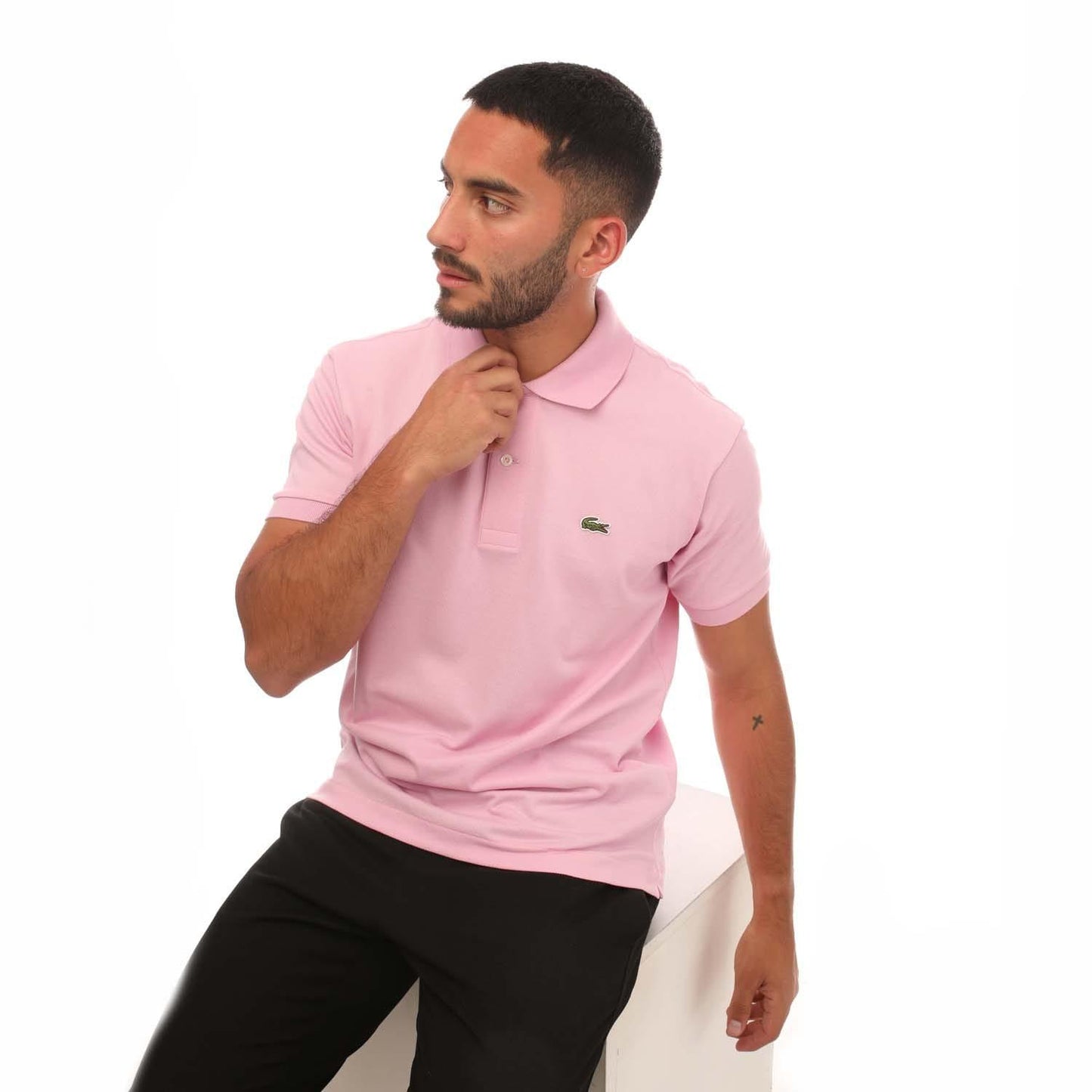 Pink - Lifestyle - Lacoste Mens Originals Pique Classic Polo Shirt