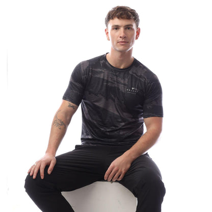 Black - Lifestyle - Cruyff Mens Drone T-Shirt