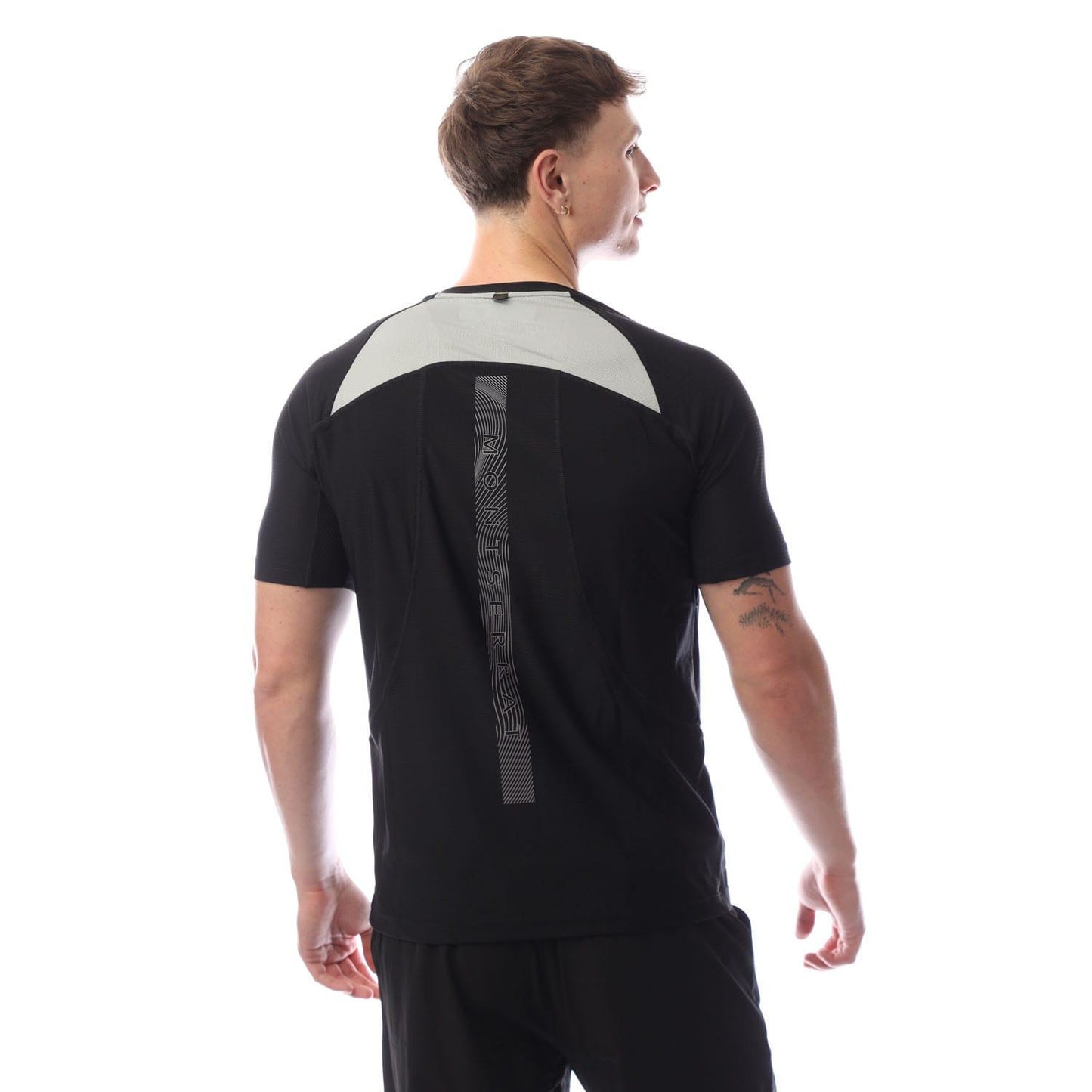 Black - Back - Cruyff Mens System T-Shirt