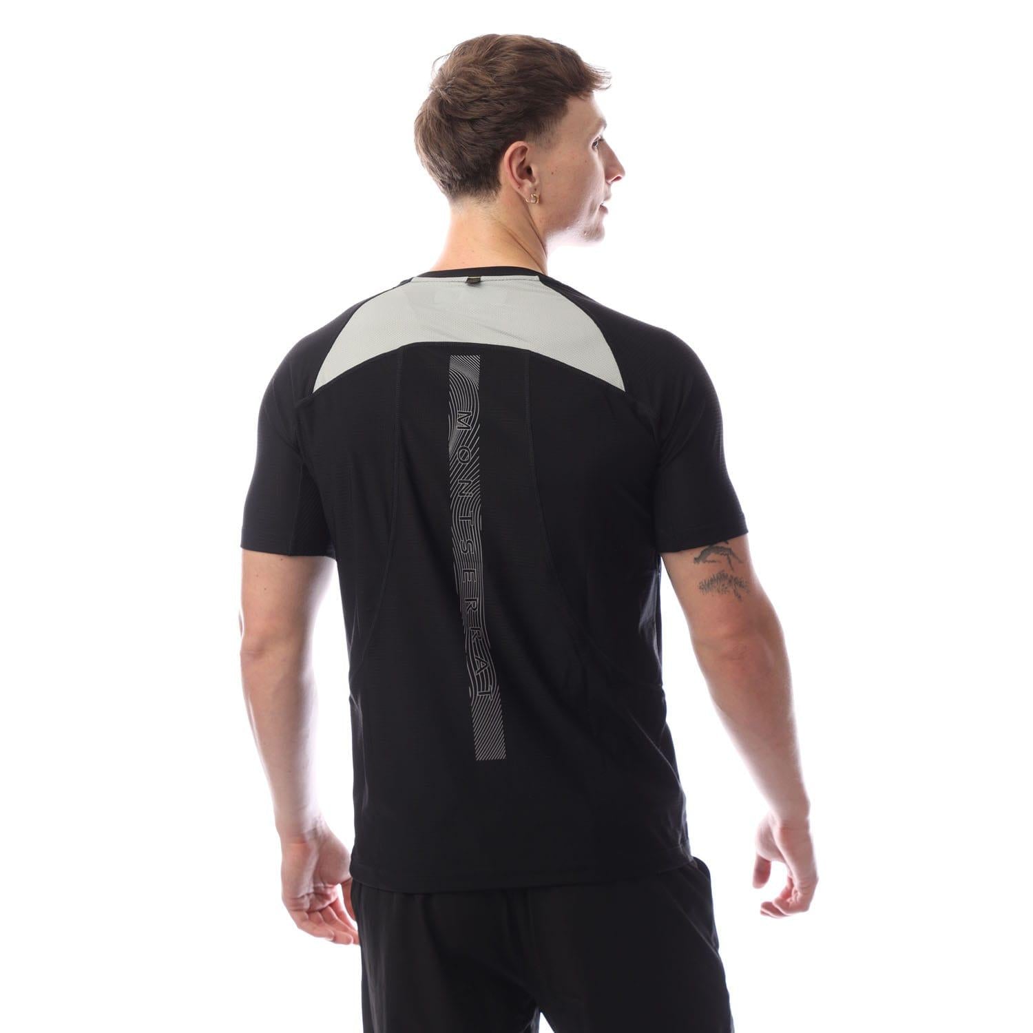 Black - Back - Cruyff Mens System T-Shirt