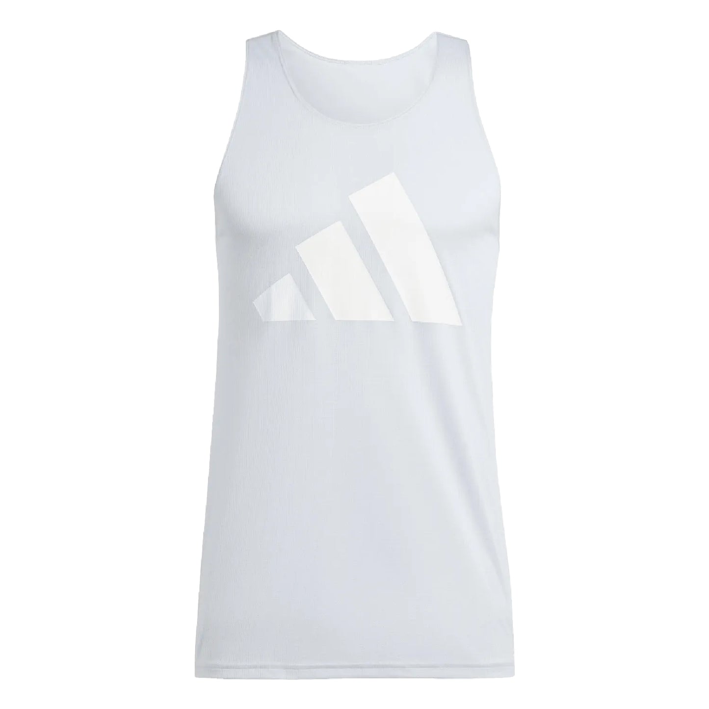 Blue - Front - Adidas Mens Run It Tank Top