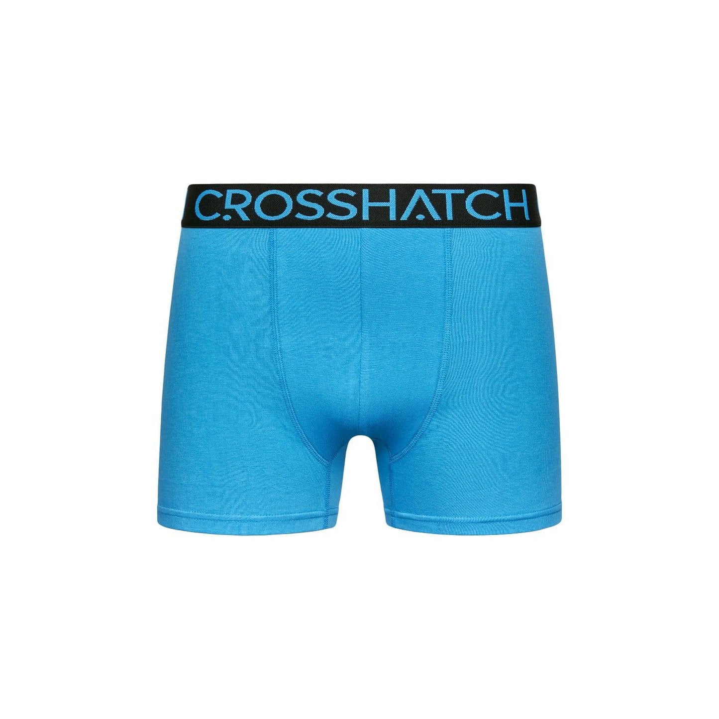 Black-Blue - Lifestyle - Crosshatch Mens Knighting Boxer Shorts (Pack of 3)