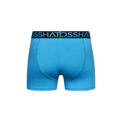 Black-Blue - Pack Shot - Crosshatch Mens Knighting Boxer Shorts (Pack of 3)