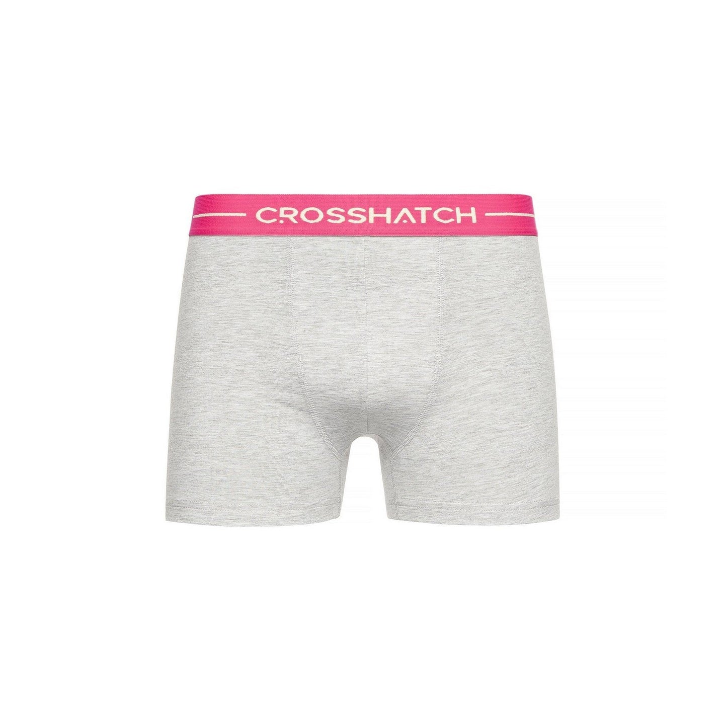Grey - Lifestyle - Crosshatch Mens Astral Boxer Shorts (Pack of 12)