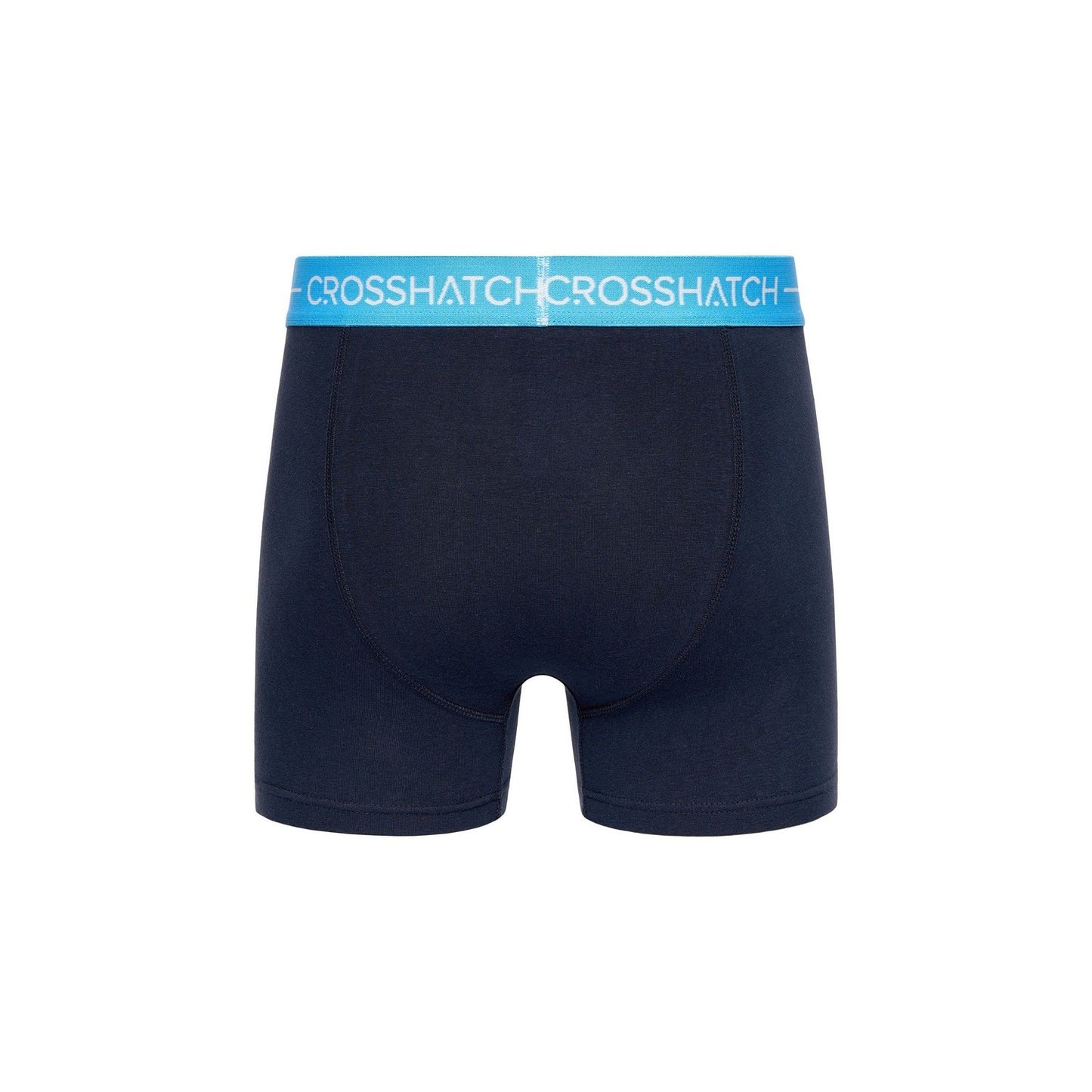 Blue - Pack Shot - Crosshatch Mens Astral Boxer Shorts (Pack of 3)