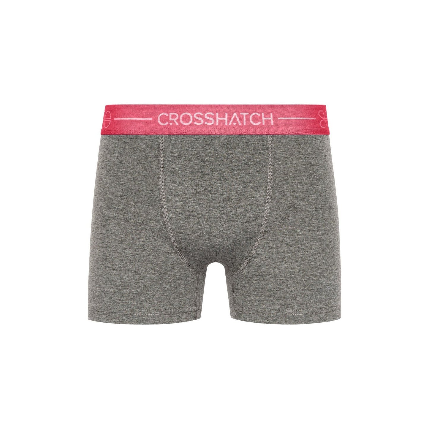 Grey - Lifestyle - Crosshatch Mens Astral Boxer Shorts (Pack of 3)