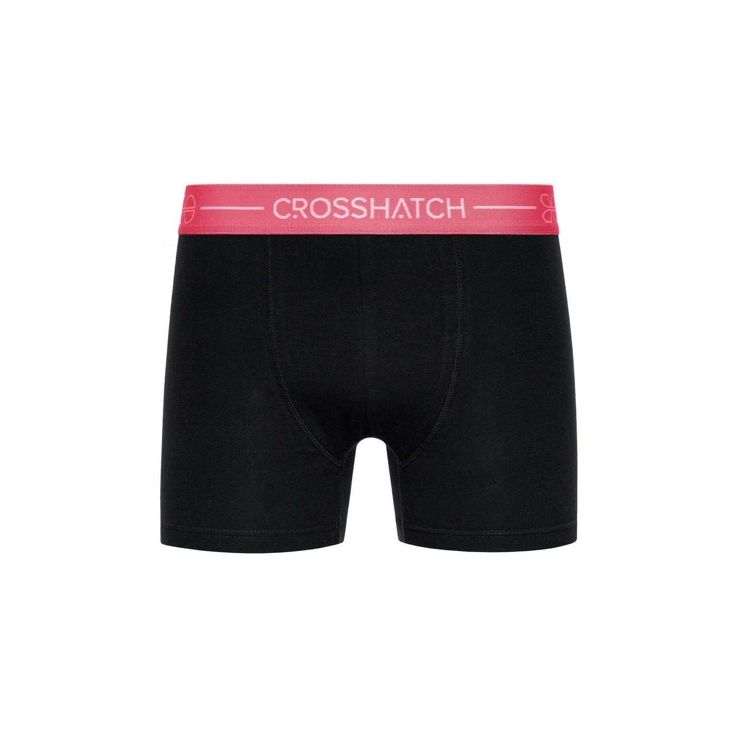 Black - Lifestyle - Crosshatch Mens Astral Boxer Shorts (Pack of 3)