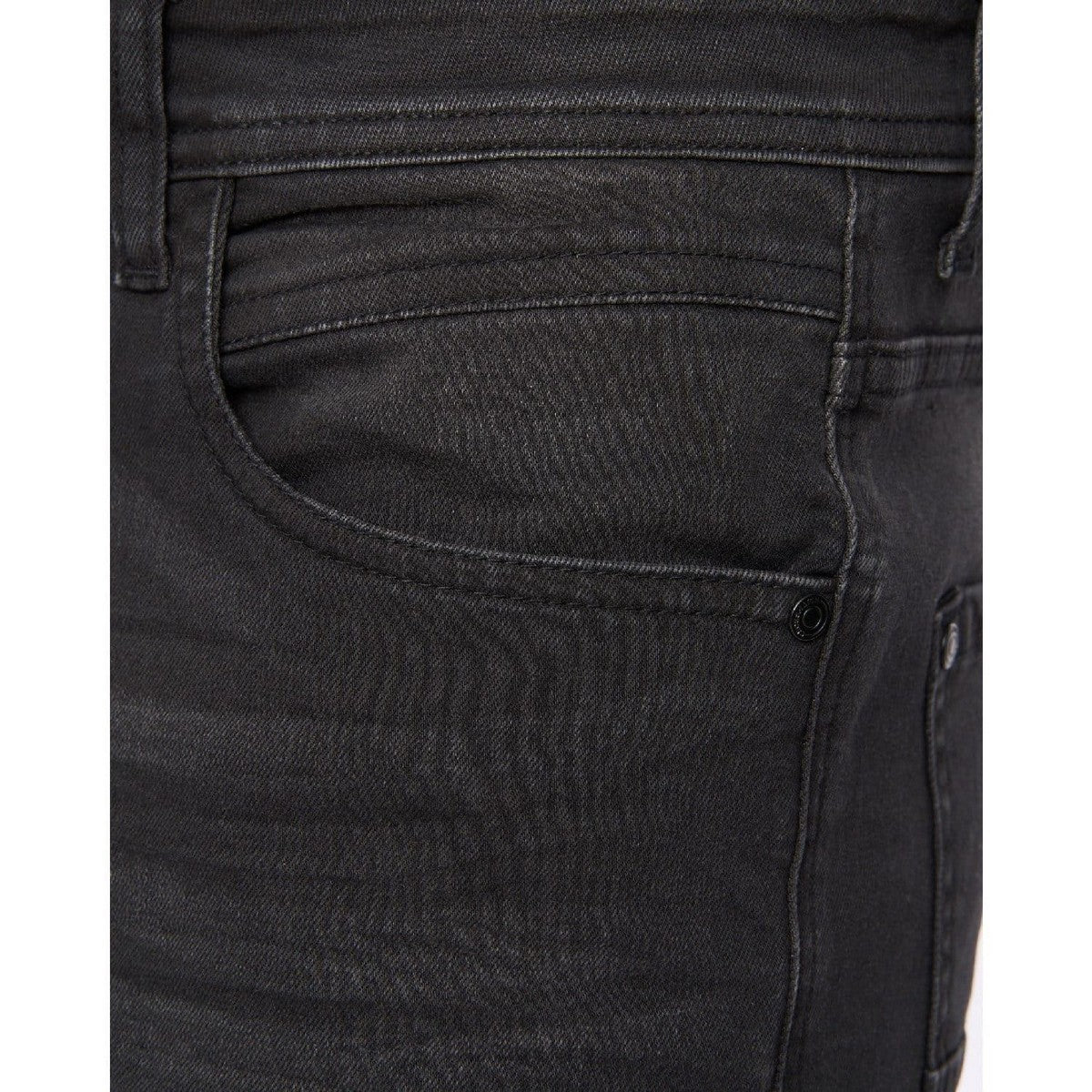 Black - Lifestyle - Crosshatch Mens Winsbury Bootcut Jeans