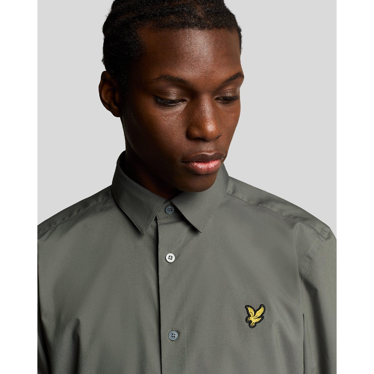 Grey - Lifestyle - Lyle & Scott Mens Bamboo Long-Sleeved Shirt