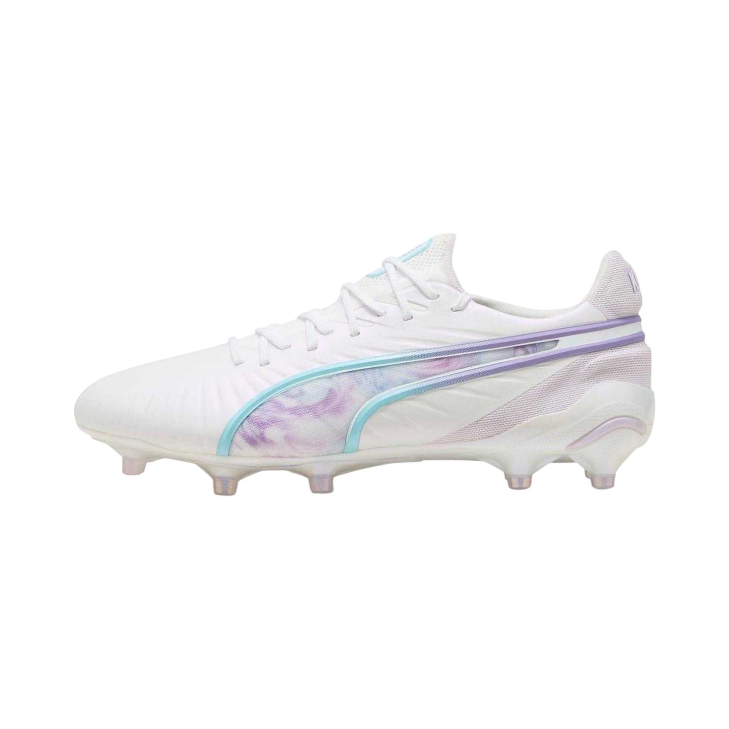 White - Side - Puma Womens-Ladies King Ultimate Brilliance Artificial Ground Football Boots