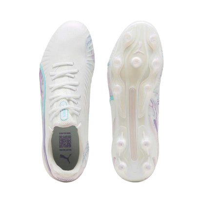 White - Lifestyle - Puma Womens-Ladies King Ultimate Brilliance Artificial Ground Football Boots