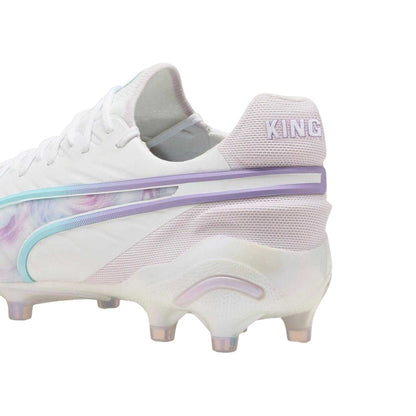 White - Pack Shot - Puma Womens-Ladies King Ultimate Brilliance Artificial Ground Football Boots