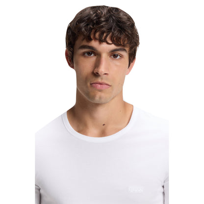White - Pack Shot - Boss Mens Comfort T-Shirt (Pack of 2)