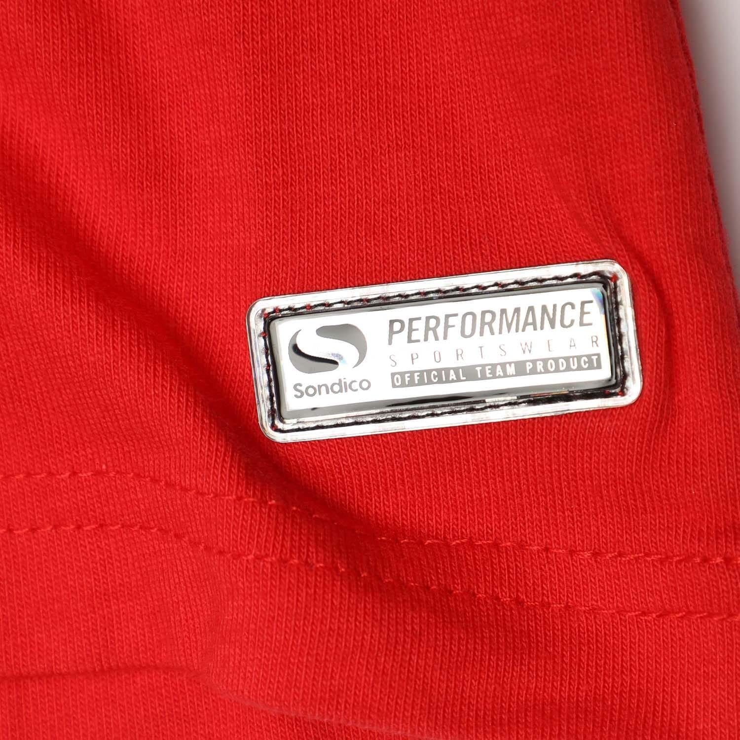 Red - Lifestyle - Sondico Boys Precision Polo Shirt