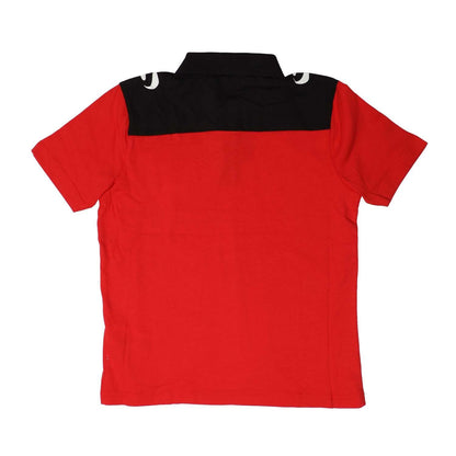 Red - Back - Sondico Boys Precision Polo Shirt
