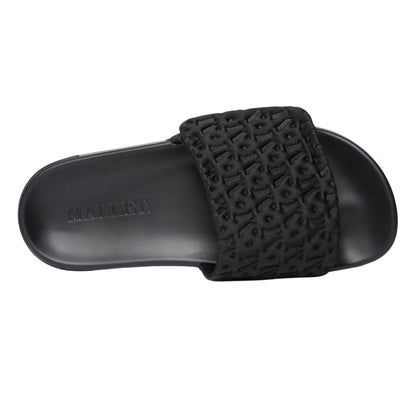 Black - Lifestyle - Mallet Womens-Ladies Plain Sliders