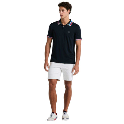 Navy - Lifestyle - Original Penguin Mens Interlock Polo Shirt