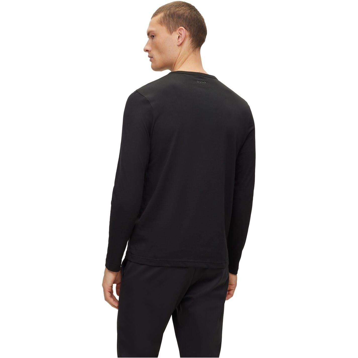 Black - Back - Boss Mens Tognbo Logo T-Shirt