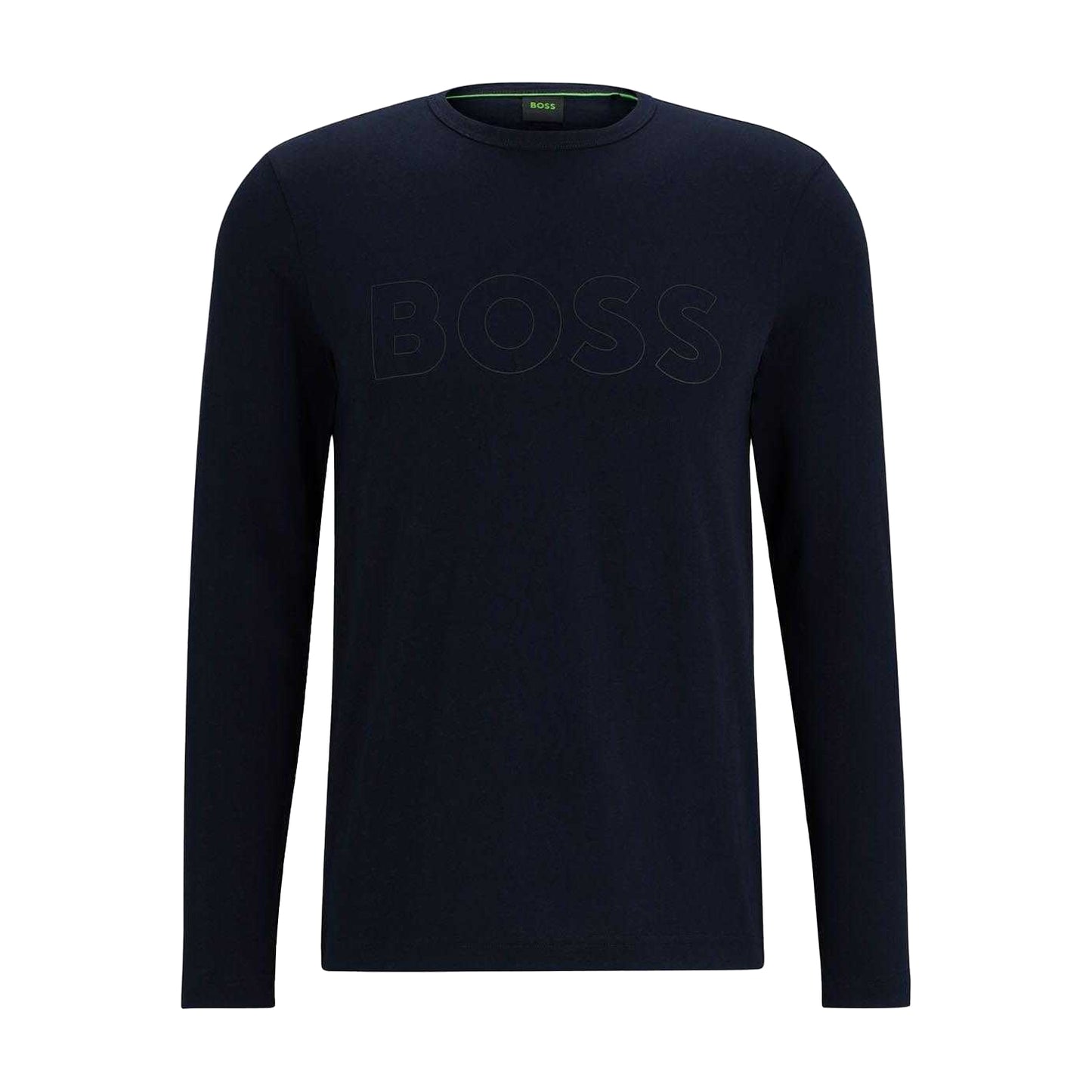 Dark Blue - Front - Boss Mens Tognbo Logo T-Shirt
